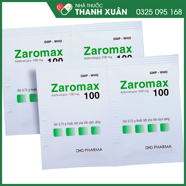 Zaromax trị nhiễm khuẩn da, mô mềm, hô hấp, tiết niệu